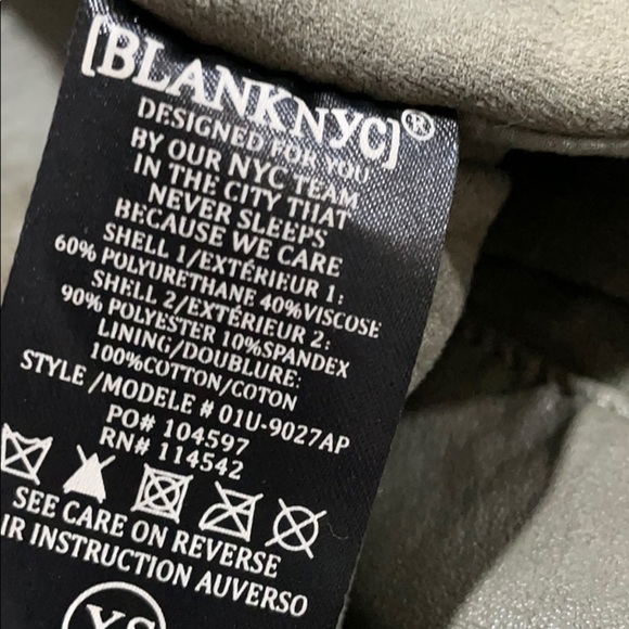 BLANK NYC drape front jacket olive size XS - Picture 8 of 9